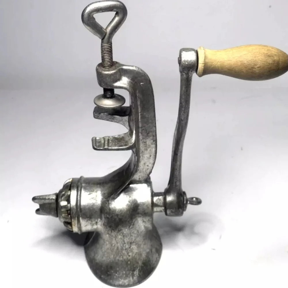 Vintage Porkert No 2 Solid Steel Meat Grinder Made In Czechoslovakia - Picture 2 of 9